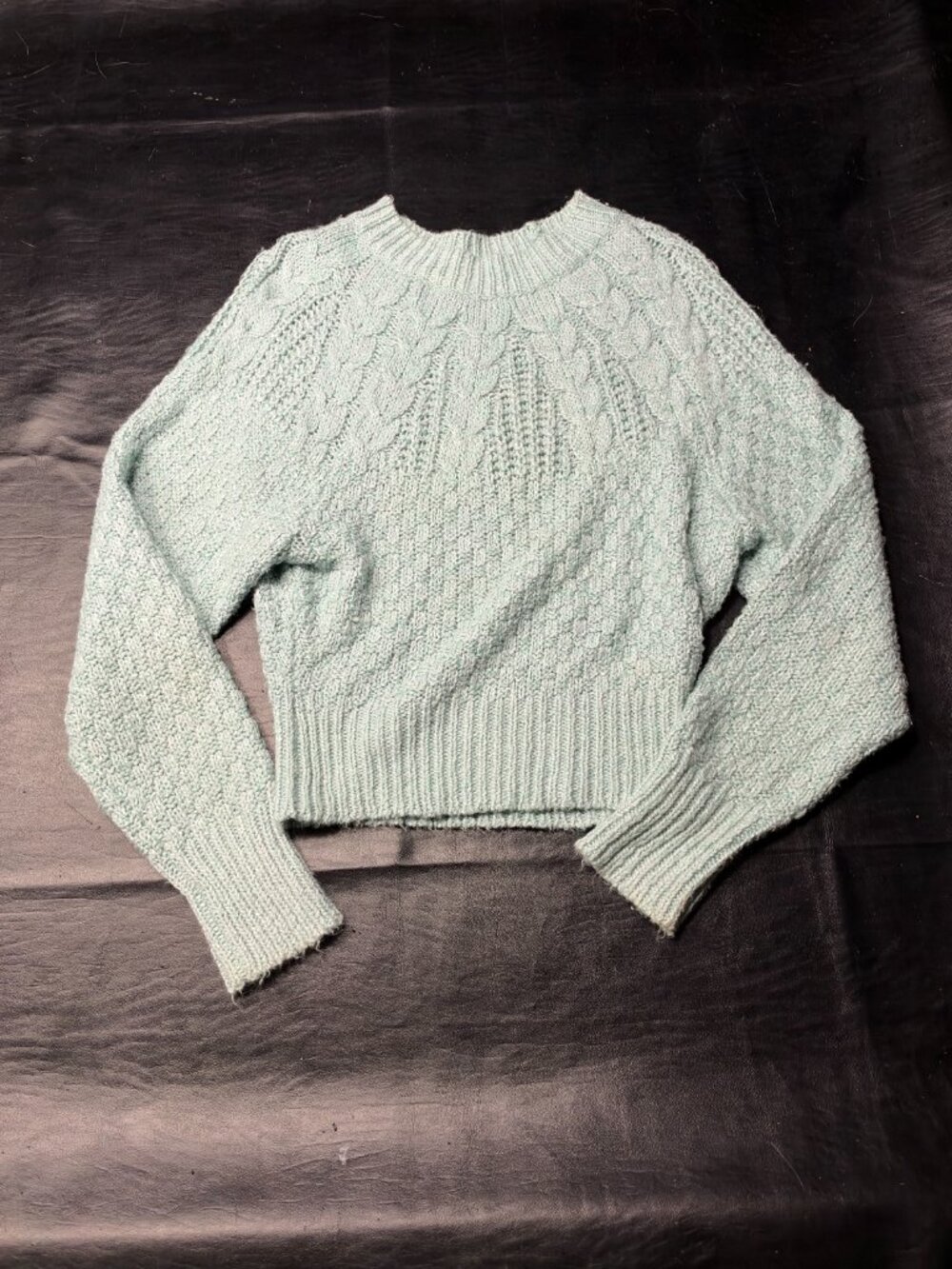 American Eagle Outfitters Women's Light Blue Jumper
